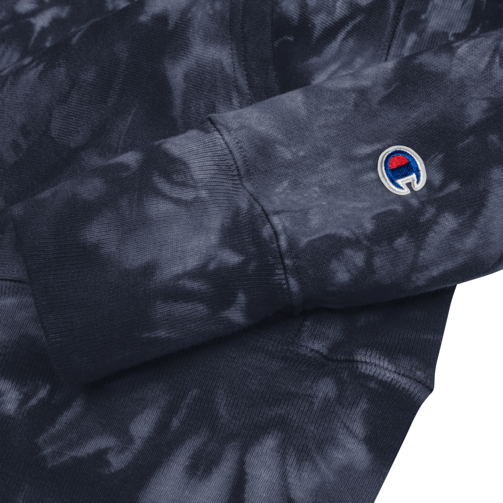 Scum Studios - Drippy Tie-Dye Embroidered Hoodie